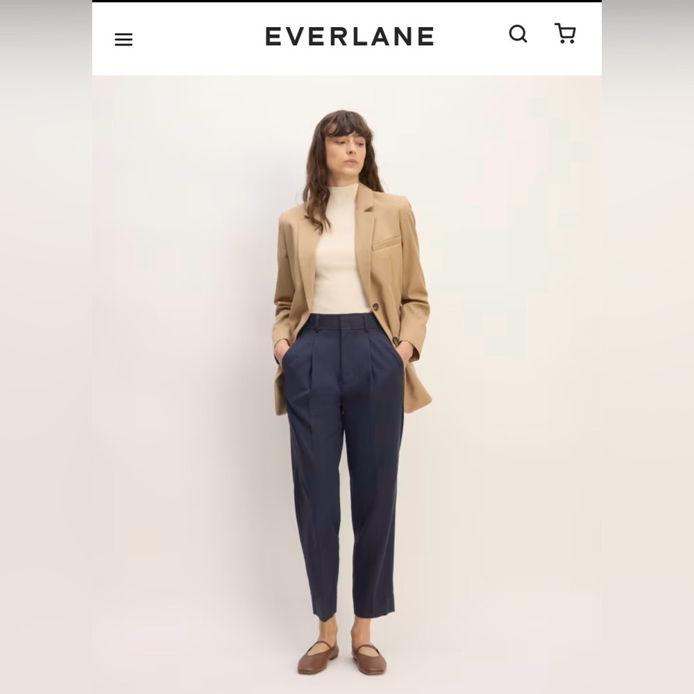 NEW WITH TAG! Everlane way high taper pant